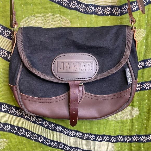 Duluth Pack Black Custom Made Large Deluxe Shell Crossbody Purse One Size - Picture 2 of 14